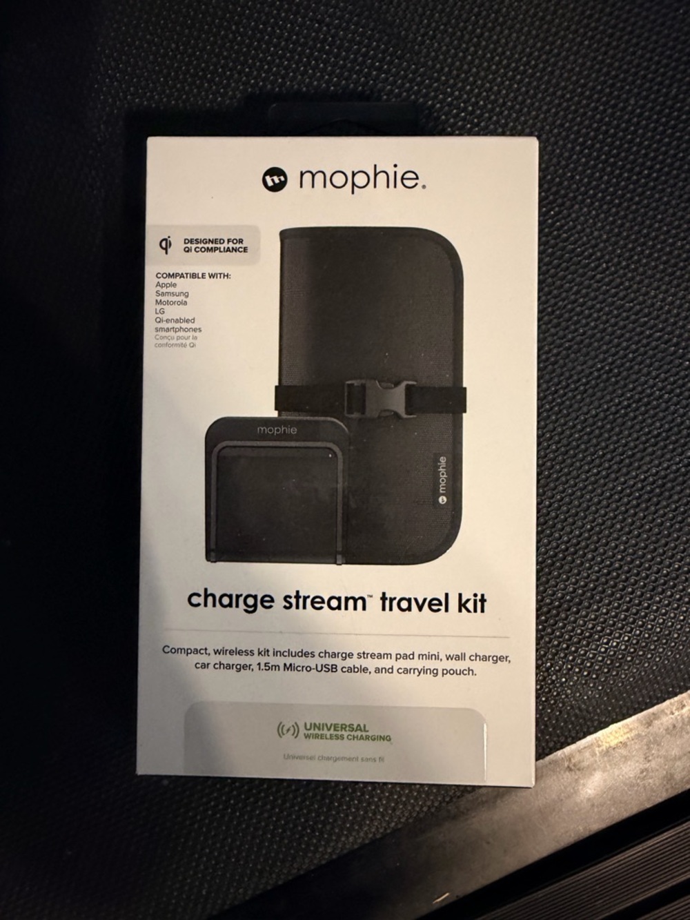 mophie Travel Charging Kit - Black